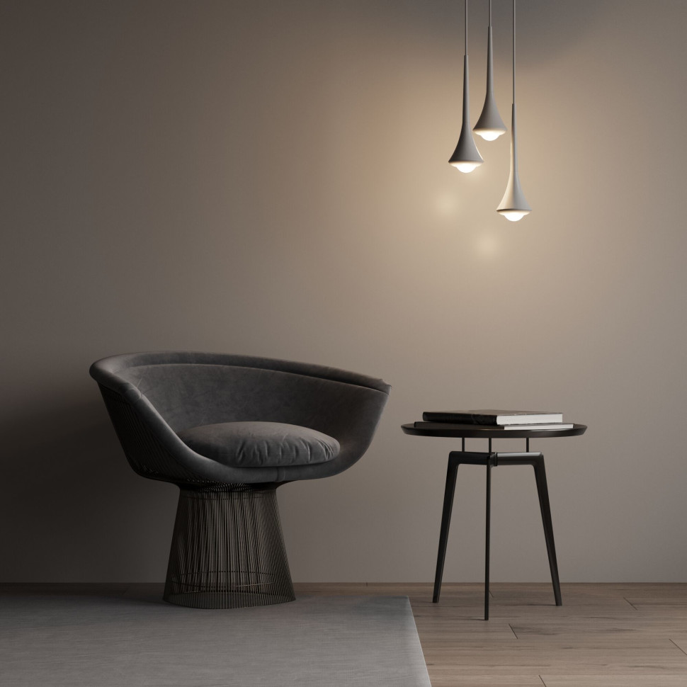 Подвесной светильник Hill чёрный жемчуг 50211 LED