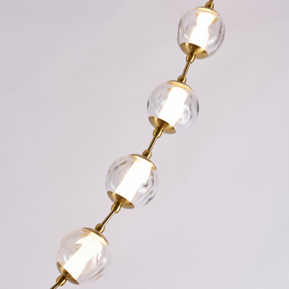 Подвесной светильник Delight Collection OD2437A-16 brass/clear