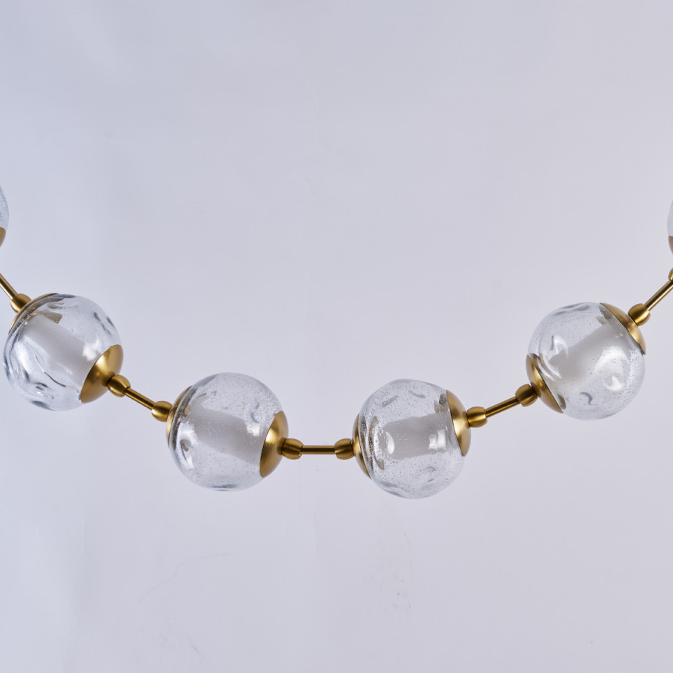 Подвесной светильник Delight Collection OD2437A-16 brass/clear