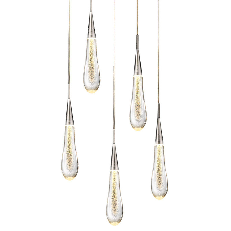 Подвесной светильник Delight Collection Pour MD-023B-5 chrome