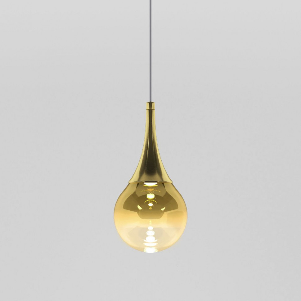 Подвесной светильник Eurosvet Adour 50256/1 LED золото a063856