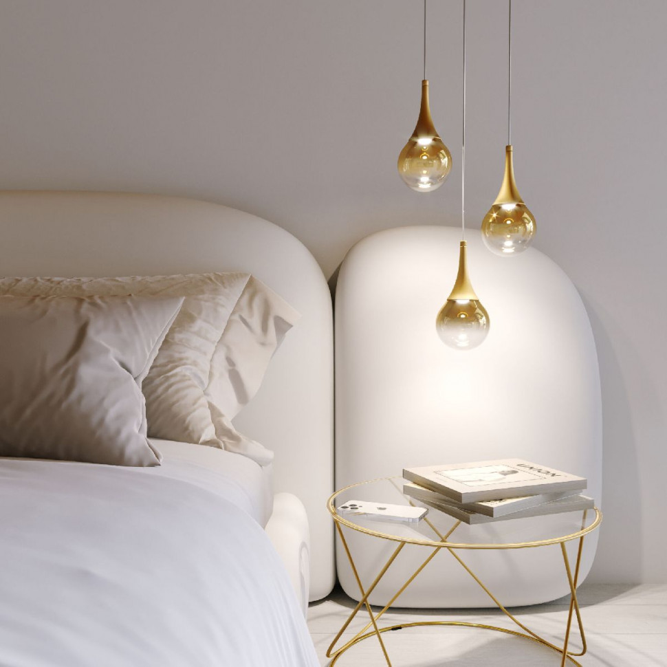 Подвесной светильник Eurosvet Adour 50256/1 LED золото a063856