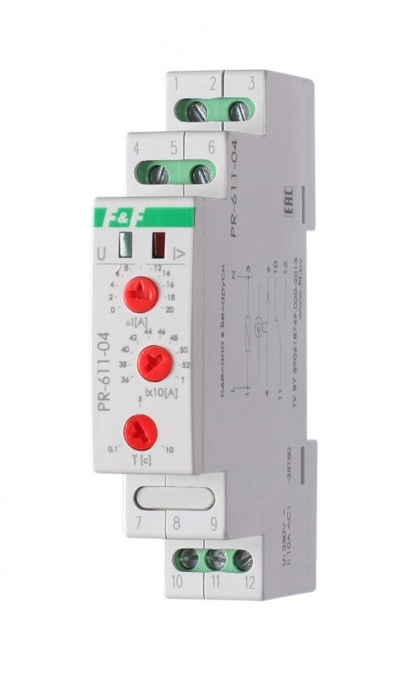 Реле тока для систем автоматики PR-611-04