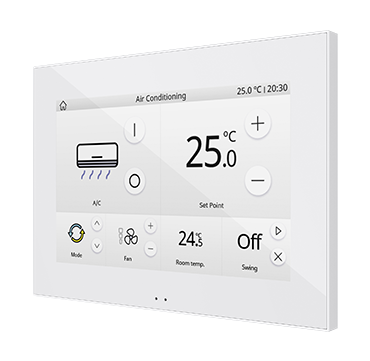 Цветная сенсорная панель KNX с дисплеем 7 Zennio Z70 v2