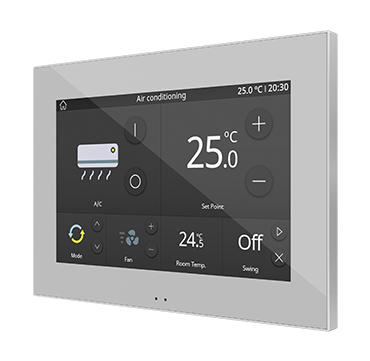 Цветная сенсорная панель KNX с дисплеем 7 Zennio Z70 v2