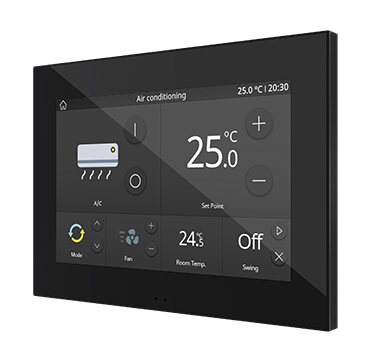 Цветная сенсорная панель KNX с дисплеем 7 Zennio Z70 v2