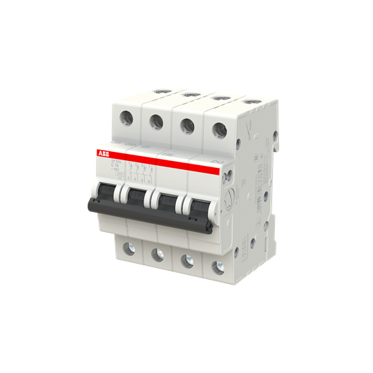 Автоматический выключатель ABB SH204L-C16 4P 4.5kA 16А 2CDS244001R0164