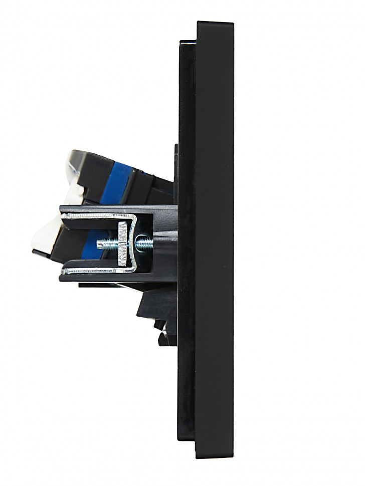 FORTE&PIANO Розетка компьютерная двойная RJ45 кат.6 FP134 черный IEK