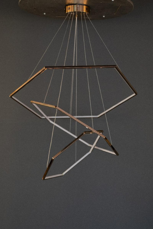 Подвесной светодиодный светильник Milosh tendence 0873CL-24PG