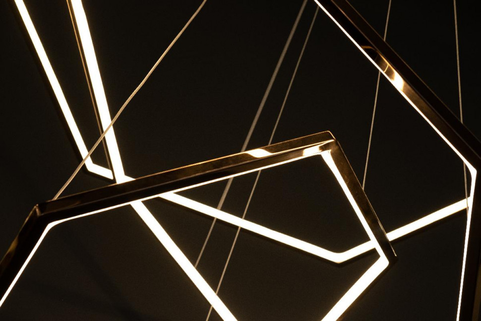 Подвесной светодиодный светильник Milosh tendence 0873CL-24PG