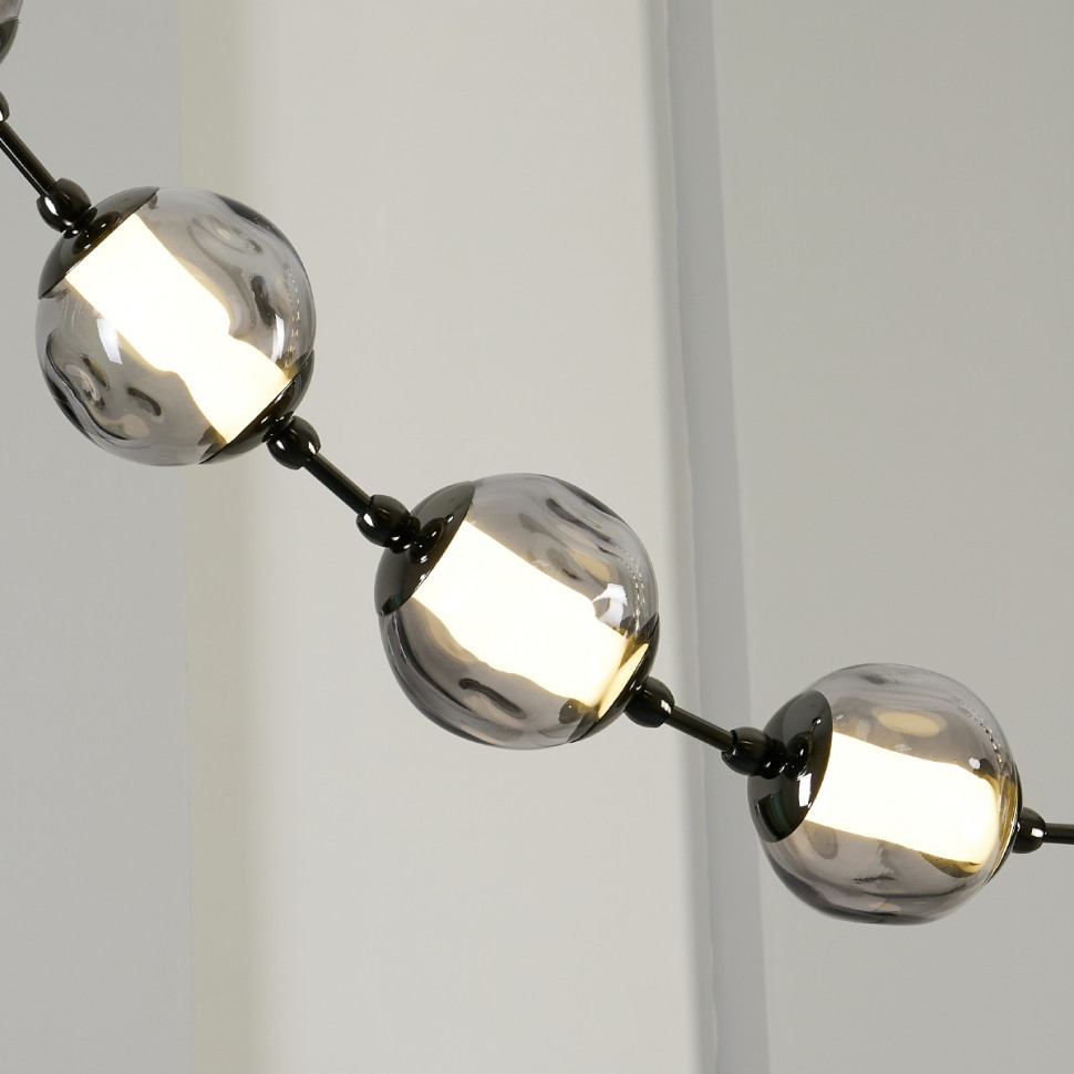 Подвесной светильник Delight Collection OD2437A-16 pearl black/smoke