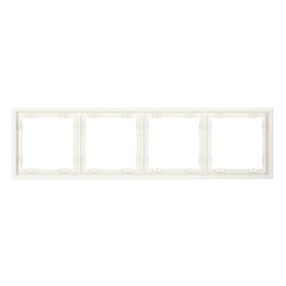 Рамка пластиковая VOLTUM S70 на 4 пост, (хлопок)