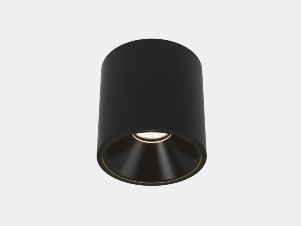  DesignLed Светильник светодиодный потолочный накладной , серия GW, Черный, 30Вт, IP20, Теплый белый (3000К), GW-8701-30-BL-WW