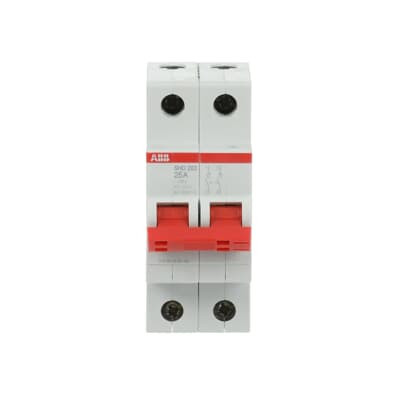 Рубильник ABB SHD202/25 AC/DC 2P 25A 10кА 2CDD272111R0025