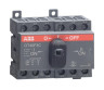 Рубильник реверсивный ABB OT40F3C 40А 3P на DIN-рейку или монтажную плату (с ручкой) 1SCA104913R1001