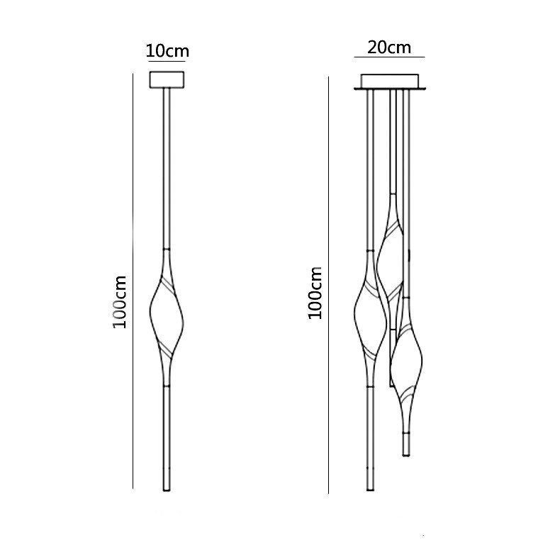 Подвесной светильник ImperiumLoft Pezzo 154908-60