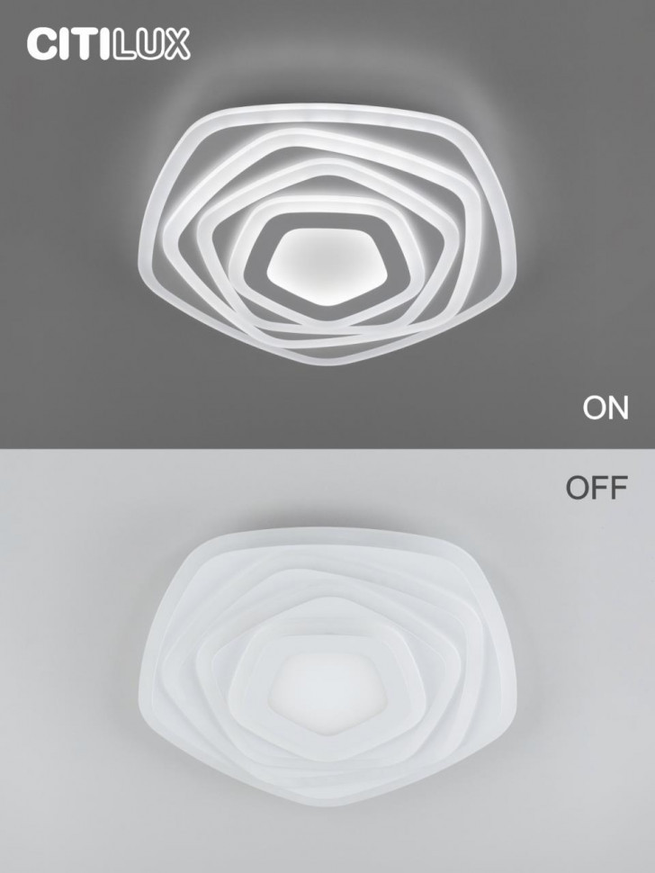 Потолочный светильник Citilux Триест Смарт CL737A54E