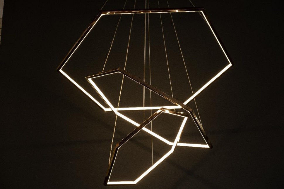 Подвесной светодиодный светильник Milosh tendence 0873CL-36PG