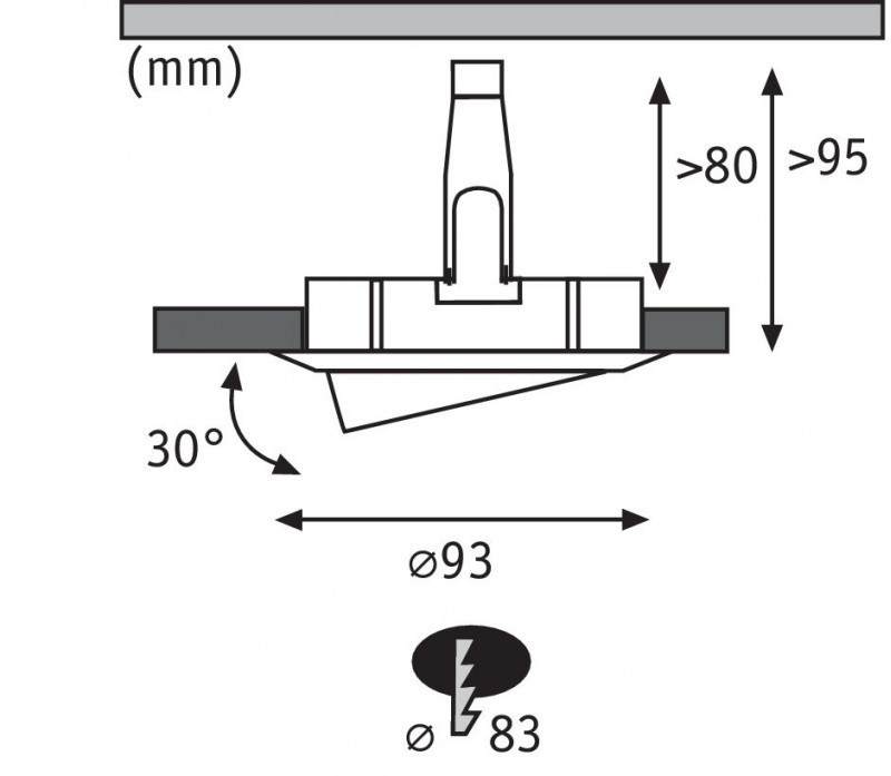 Влагозащищенный светильник Paulmann 93671