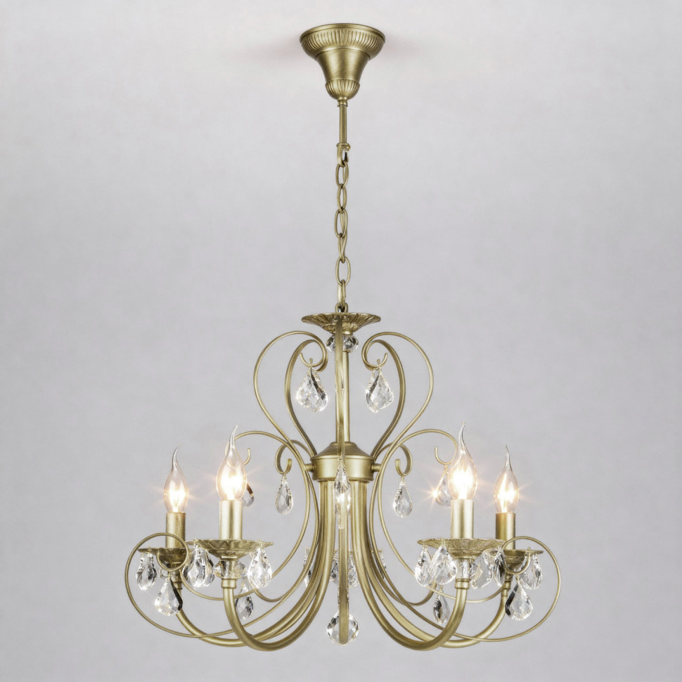 Подвесная люстра с хрусталем 3305/5