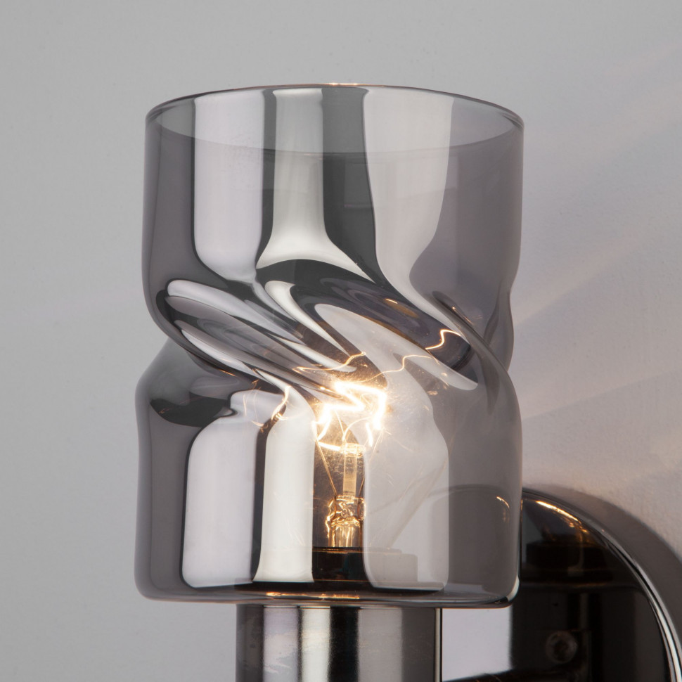 Настенный светильник с выключателем 20120/1 перламутровое золото