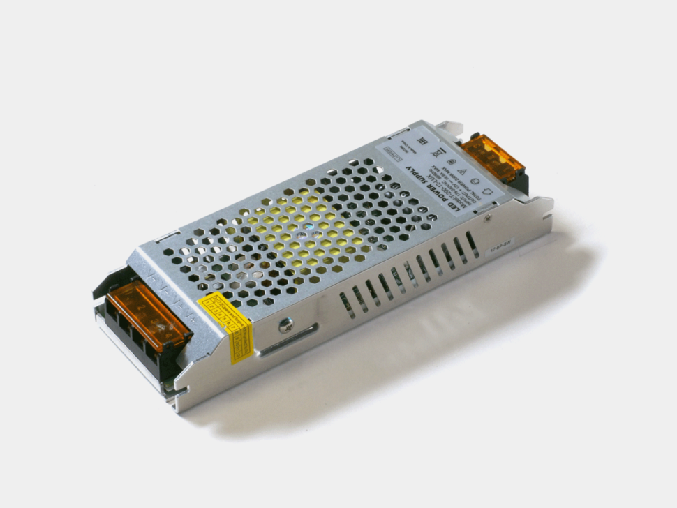  LUMKER Блок питания для светодиодной ленты LUX компактный, 12В, 200Вт, IP20, T-200-12-LUX