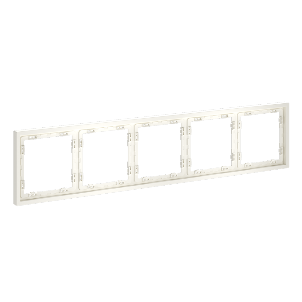 Рамка пластиковая VOLTUM S70 на 5 пост, (хлопок)