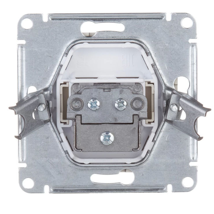 Розетка TV Systeme Electric Atlas Design проходная, Лотос ATN001392