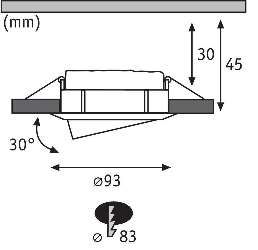 Влагозащищенный светильник Paulmann 93682
