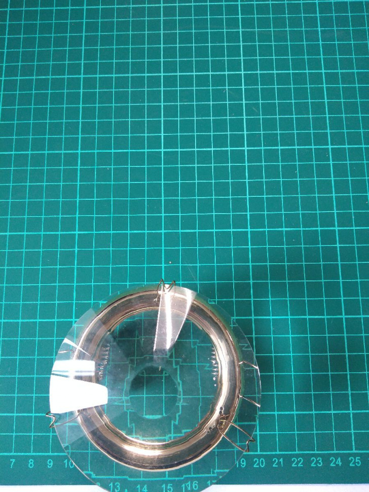 Встраиваемый светильник Elvan TCH-736/2-G-9-Ch