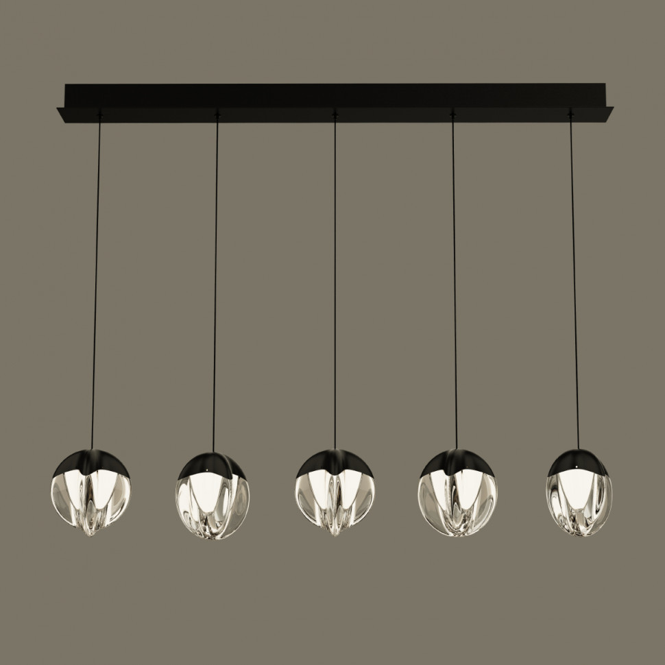 Подвесной светильник Delight Collection MD24001033-5B black/clear