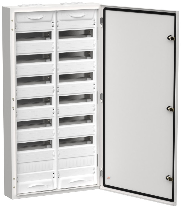 Корпус металлический ЩРн-168 (2х84) 1085х570х140мм TITAN 5 IP54 белый IEK TI5-50-N-2X084-54