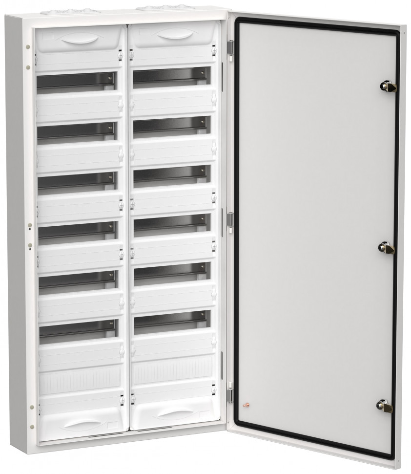 Корпус металлический ЩРн-168 (2х84) 1085х570х140мм TITAN 5 IP54 белый IEK TI5-50-N-2X084-54