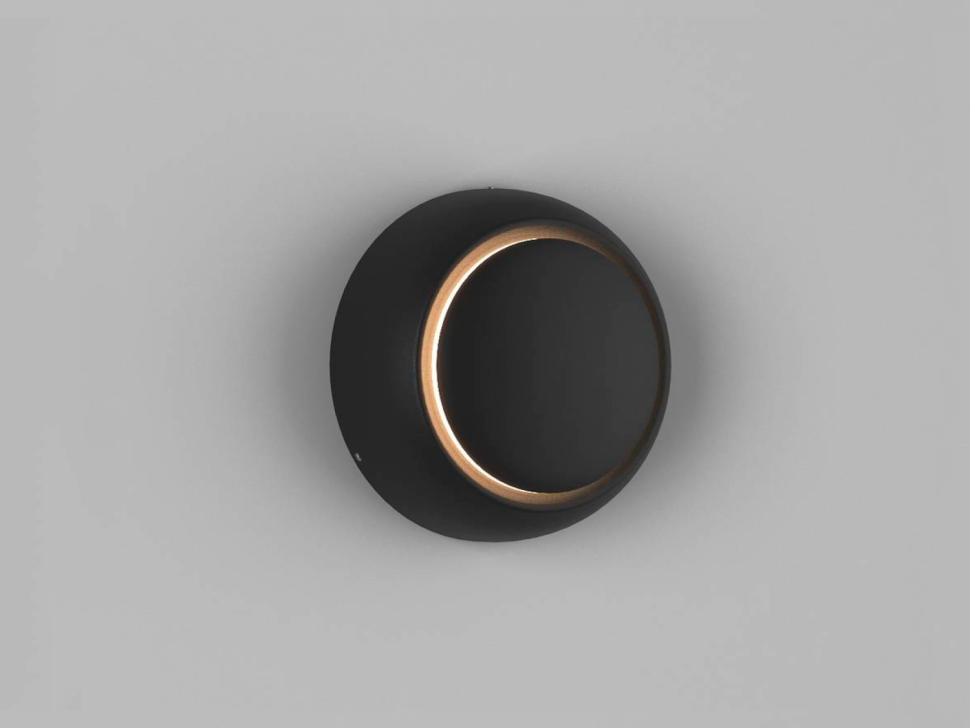  DesignLed Светильник настенный GW MUN черный, GW-6100-5-BL-WW