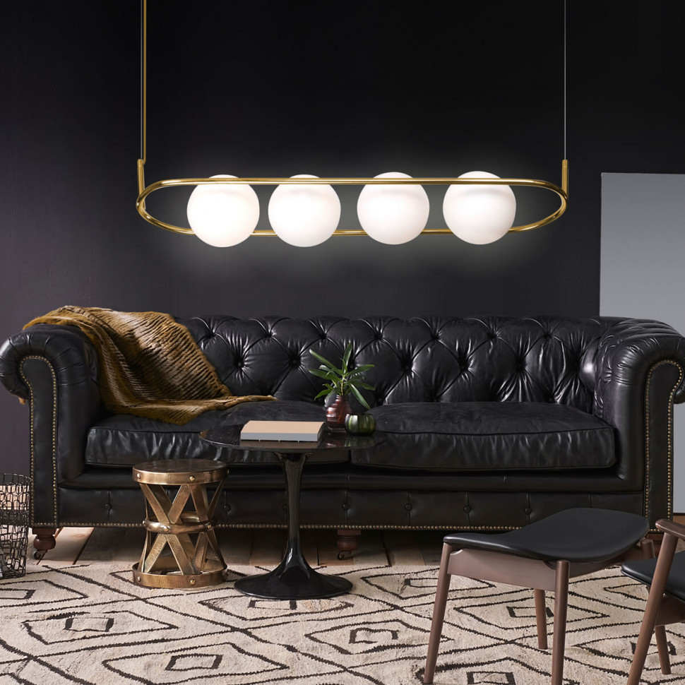 Подвесной светильник Eurosvet Ringo 50089/4 золото