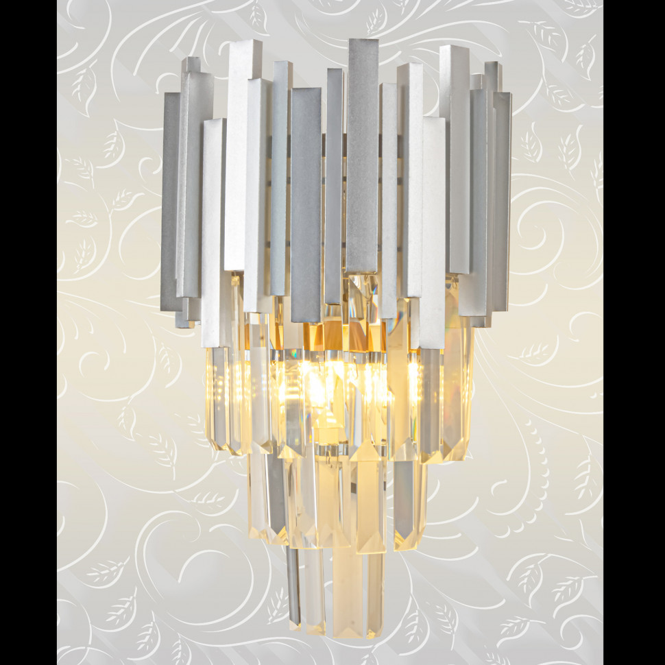 Настенный светильник Natali Kovaltseva VERTIGO 81440/1W SILVER