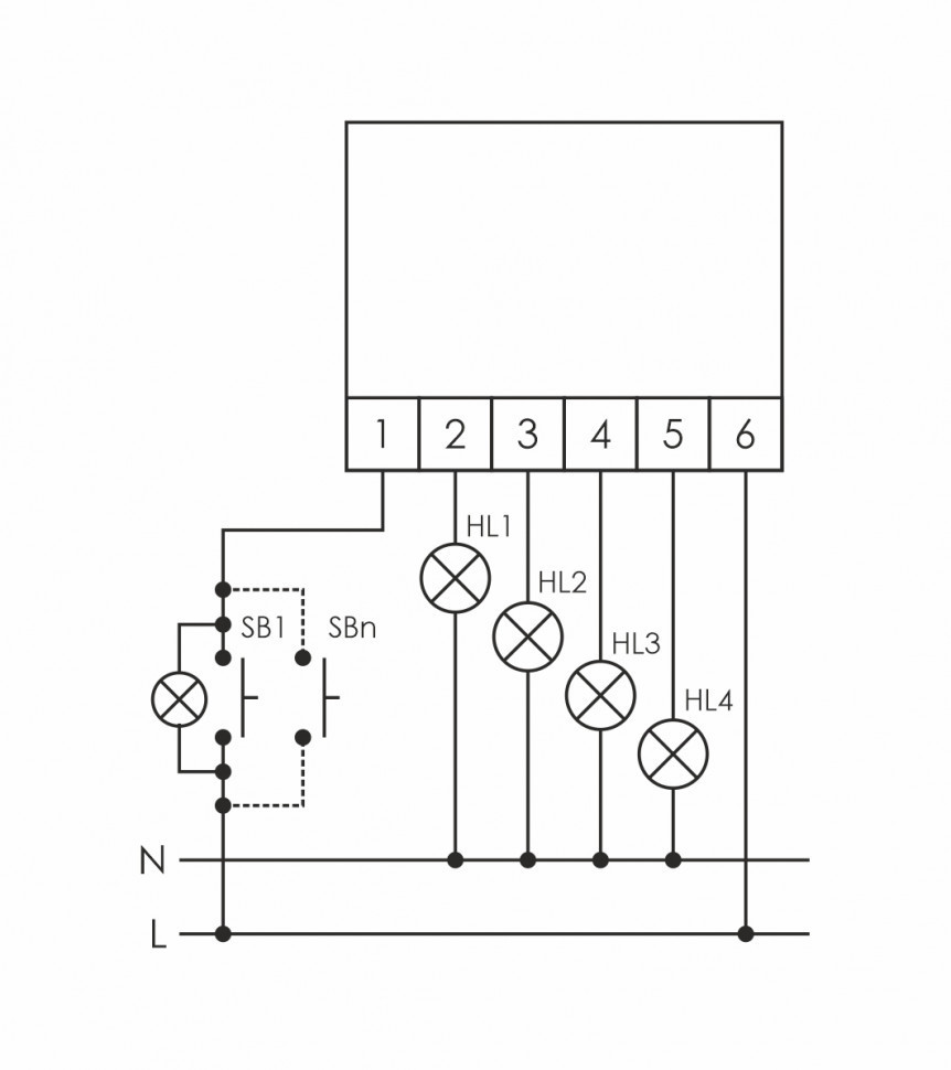 Регулятор  освещённости (диммер) SCO-801