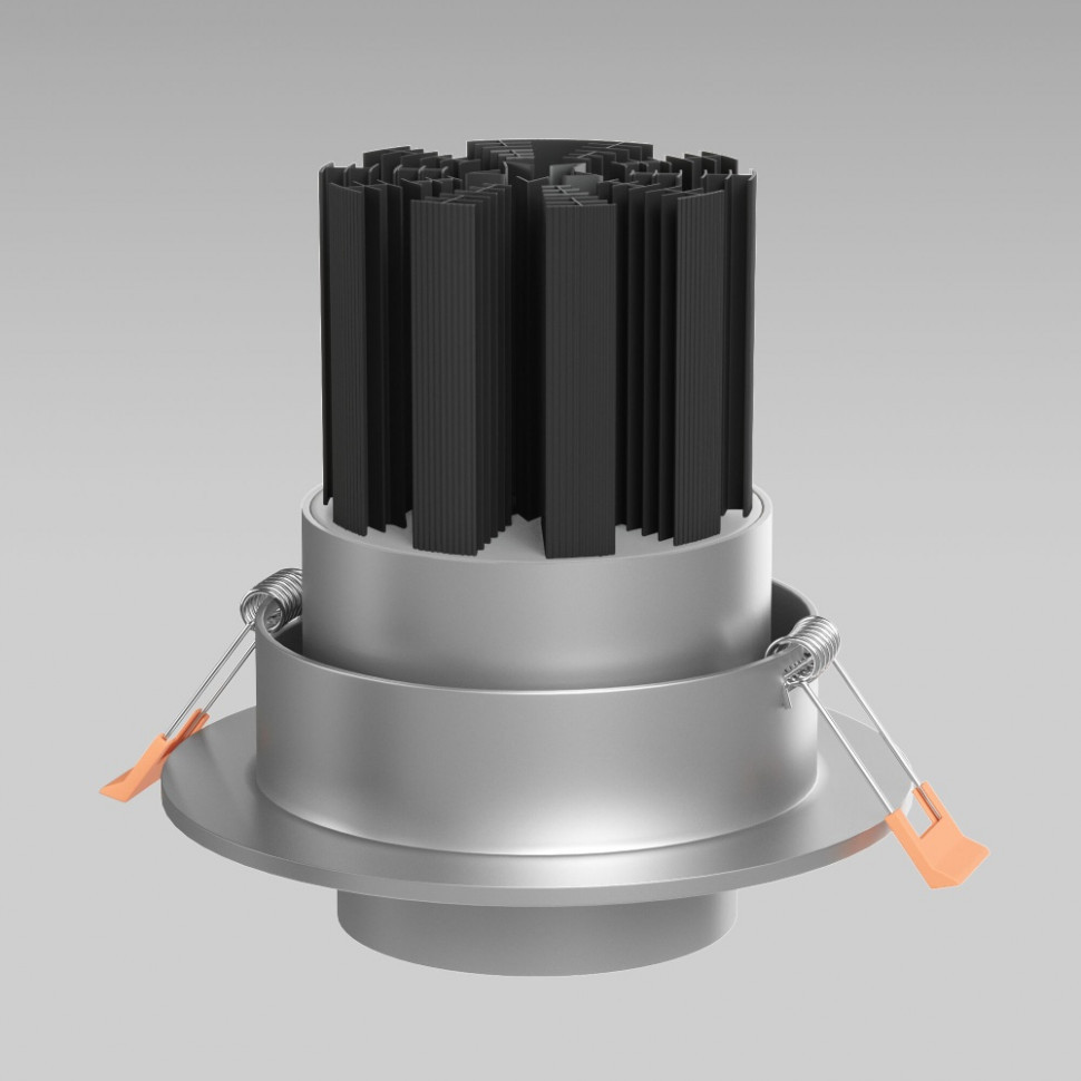 Встраиваемый светодиодный светильник Elektrostandard 9920 LED 15W 4200K серебро 4690389162909