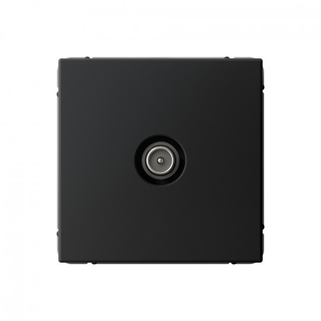 Розетка TV 1DB Schneider Electric Art Gallery оконечная, Карбон GAL001091