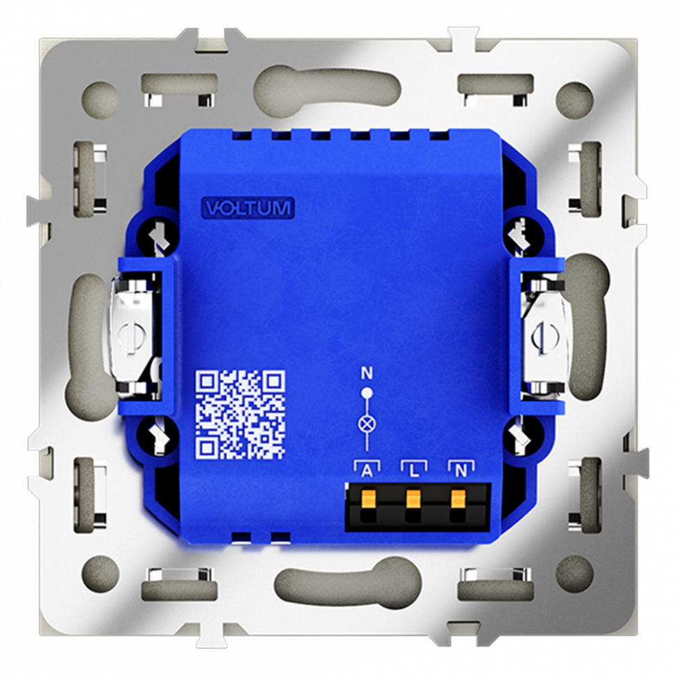 Датчик движения встраиваемый VOLTUM S70, (сталь) VLS070505