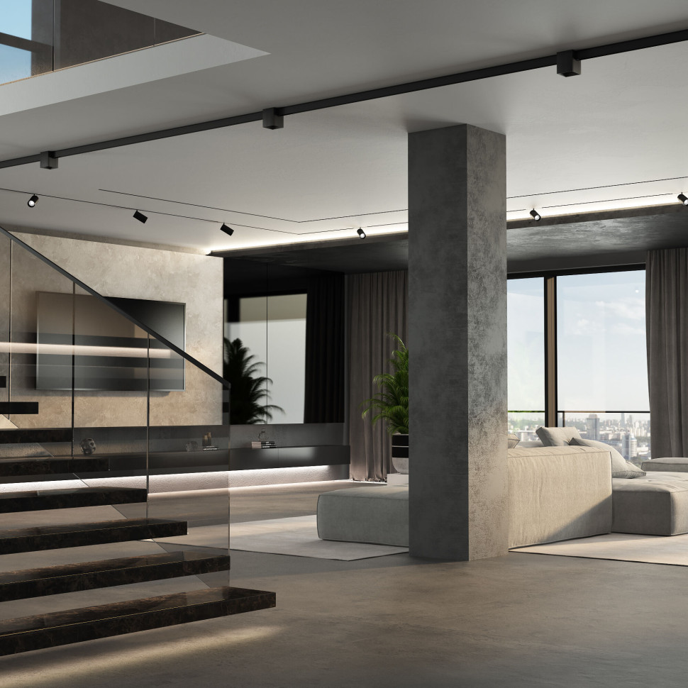 Трековый светильник 12W 4200K Solo белый Slim Magnetic 85055/01