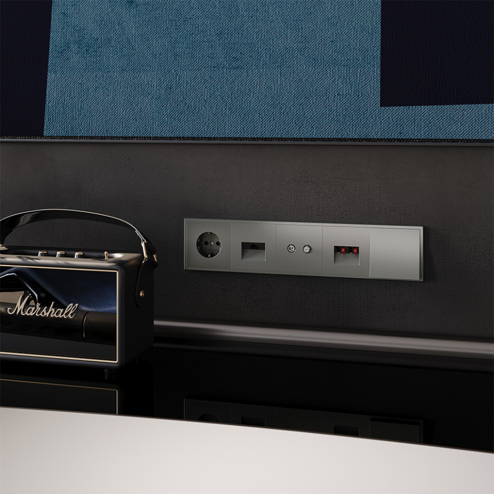 Вывод кабеля VOLTUM S70, (титан)