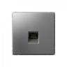Розетка Schneider Electric Art Gallery RJ-45 кат. 5е, Сталь GAL000983