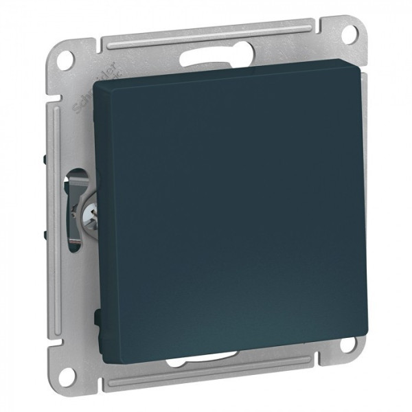 Выключатель одноклавишный Schneider Electric Atlas Design изумруд ATN000811