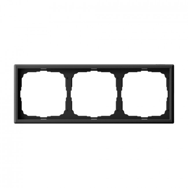 Рамка Schneider Electric Art Gallery на 3 поста, карбон GAL001003