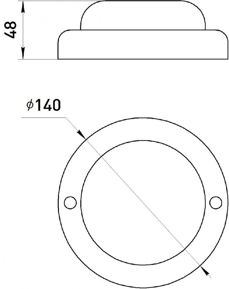 Настенно-потолочный светильник Эра SPB-201-3-40K-008 Б0062507