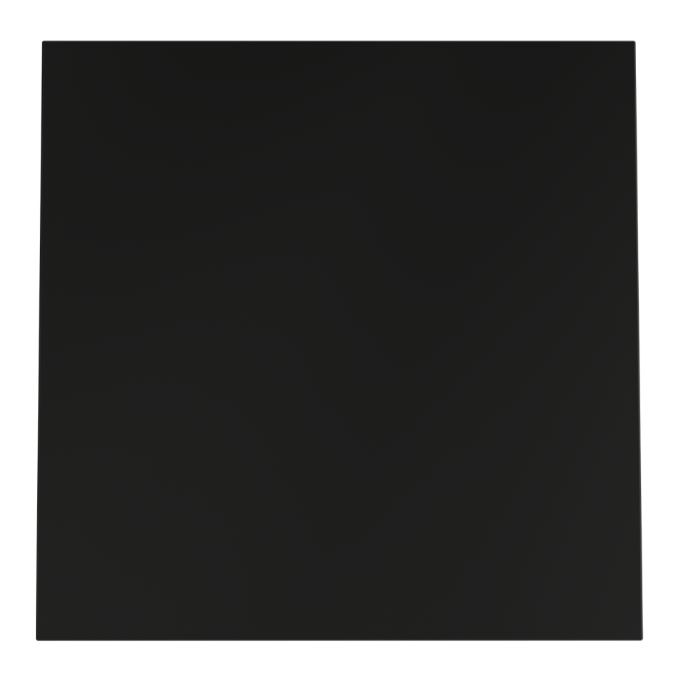 Клавиша для выключателя/переключателя одноклавишного, S70 (черный матовый)