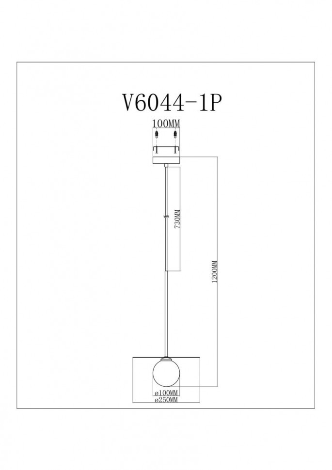 Подвесной светильник Moderli Scrumbel V11572-1P