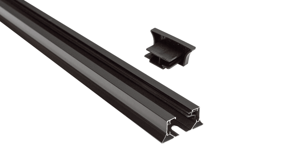  SWG Standard Шинопровод однофазный накладной черный, TR-BL-1.5