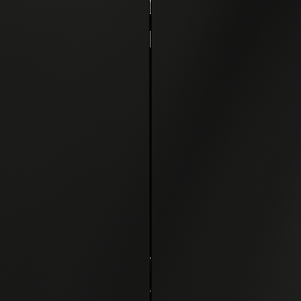 Проходной переключатель встраиваемый VOLTUM S70 двухклавишный 10А, (черный матовый)